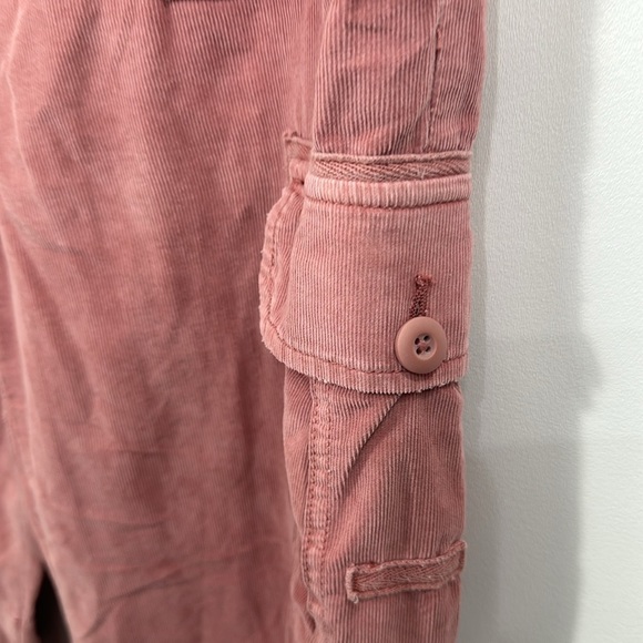 American Eagle super high-rise baggy jogger pink size 8 short. NWT. - Picture 5 of 13